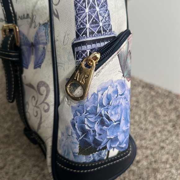 Michael Michelle bag pack navy blue gray - Picture 14 of 16